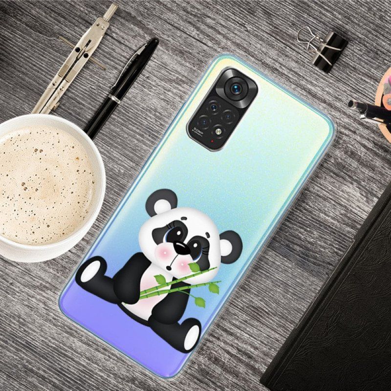 Deksel Til Xiaomi Redmi Note 11 / 11S Sømløs Sad Panda