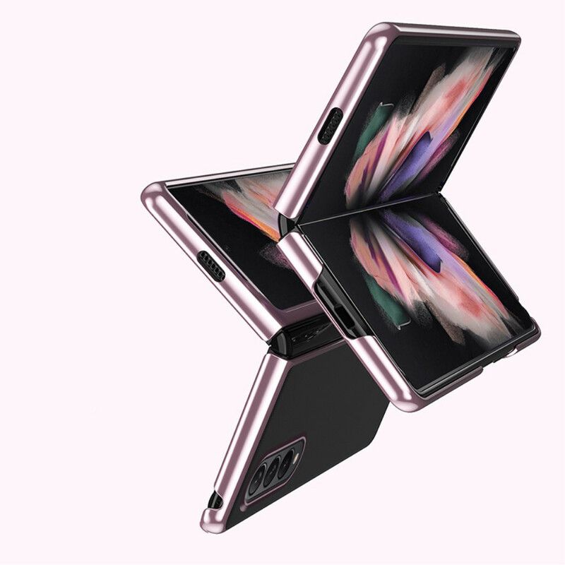 Deksel Samsung Galaxy Z Fold 3 5g Klare Metallkanter