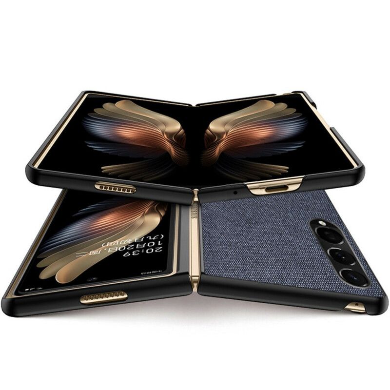 Deksel Samsung Galaxy Z Fold 3 5g Teksturert Skinneffekt