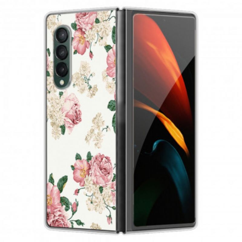 Deksel Til Samsung Galaxy Z Fold 3 5g Liberty Flowers