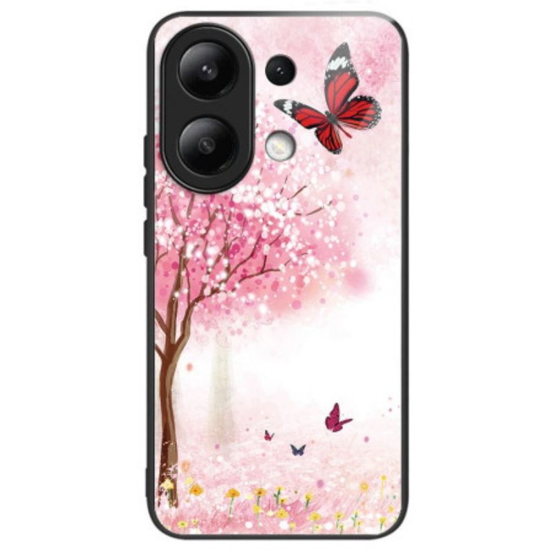 Deksel Xiaomi Redmi Note 13 4g Kirsebærblomster Av Herdet Glass