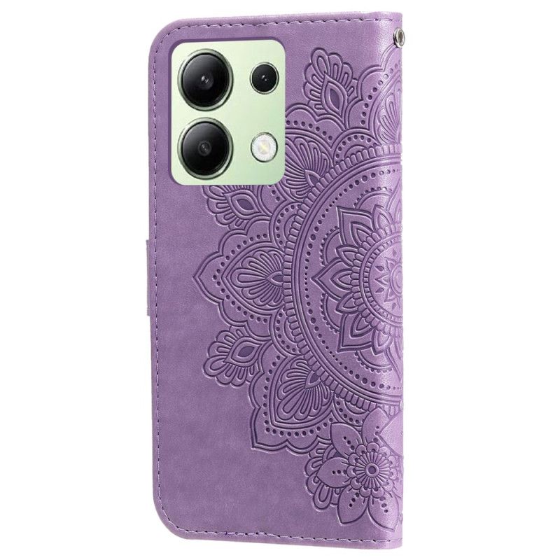 Folio Deksel Xiaomi Redmi Note 13 4g Floral Strappy Style