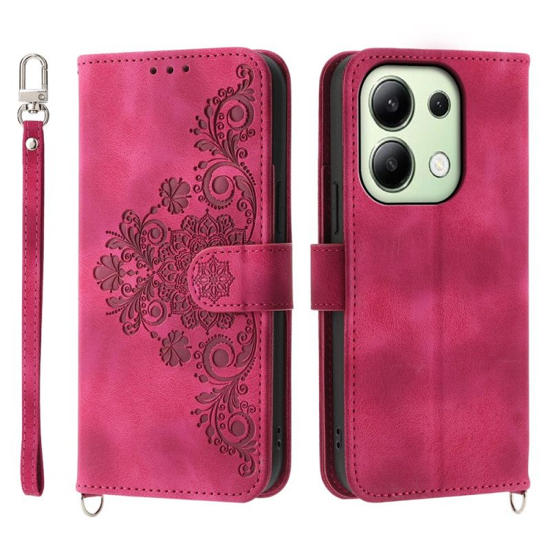 Folio Deksel Xiaomi Redmi Note 13 4g Lace Strappy Style