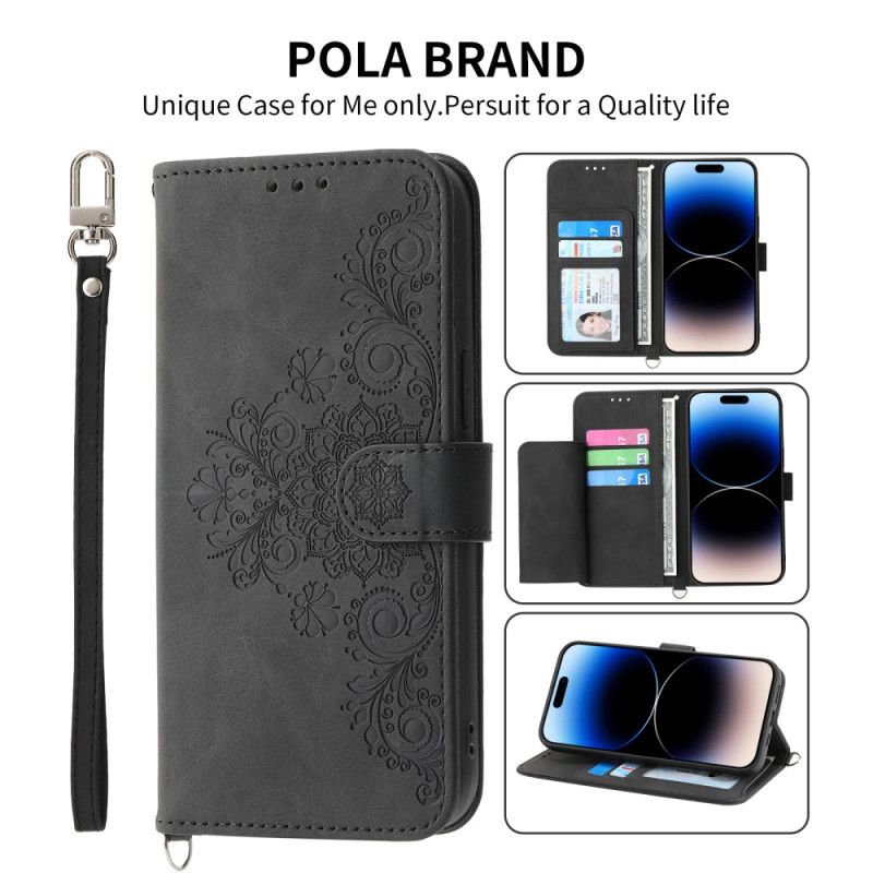 Folio Deksel Xiaomi Redmi Note 13 4g Lace Strappy Style