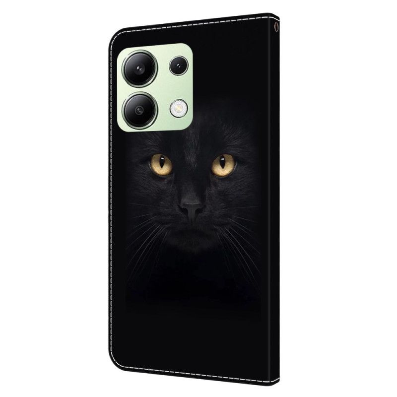 Folio Deksel Xiaomi Redmi Note 13 4g Svart Katt