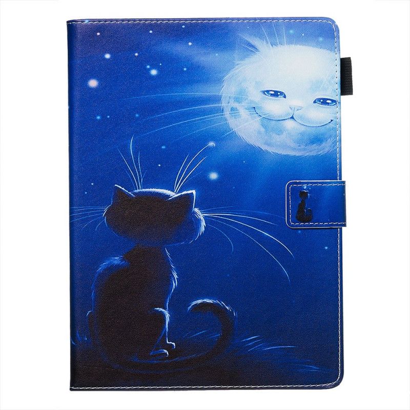 Case Etui Samsung Galaxy Tab S5e Mobildeksel Katt I Måneskinnet