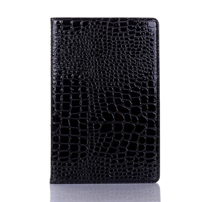 Case Etui Samsung Galaxy Tab S5e Svart Krokodille Tekstur