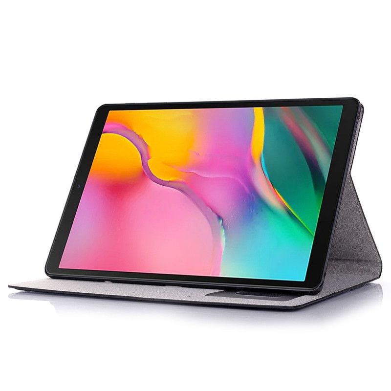 Case Etui Samsung Galaxy Tab S5e Svart Krokodille Tekstur