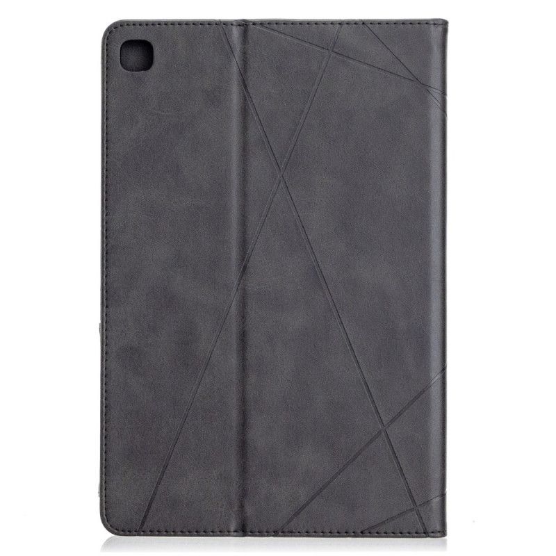 Etui for Samsung Galaxy Tab S5e Svart Geometri