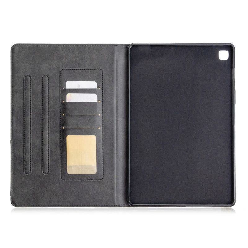 Etui for Samsung Galaxy Tab S5e Svart Geometri