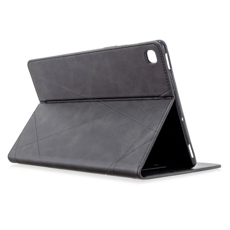 Etui for Samsung Galaxy Tab S5e Svart Geometri