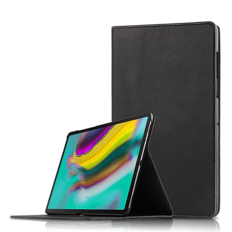 Etui Samsung Galaxy Tab S5e Ekte Skinn I Premium Stil Beskyttelse