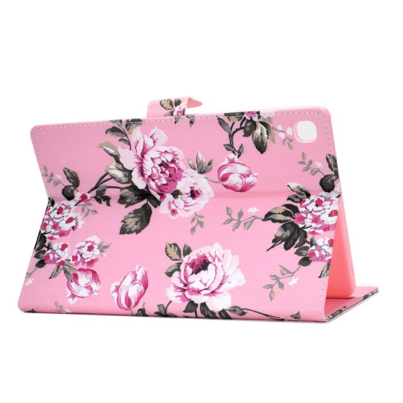 Folio Deksel for Samsung Galaxy Tab S5e Frihetsblomster