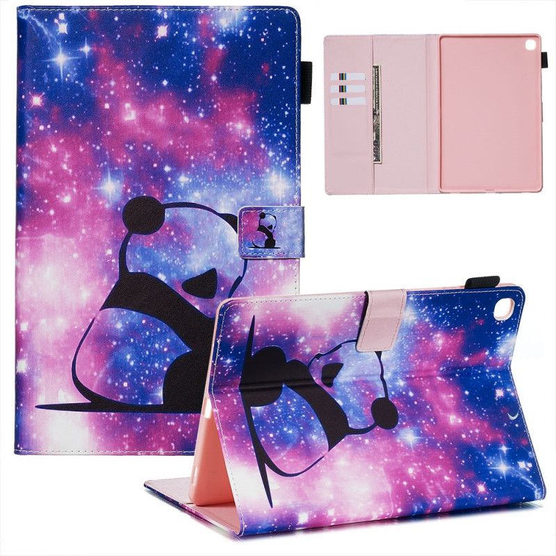 Folio Deksel for Samsung Galaxy Tab S5e Space Panda