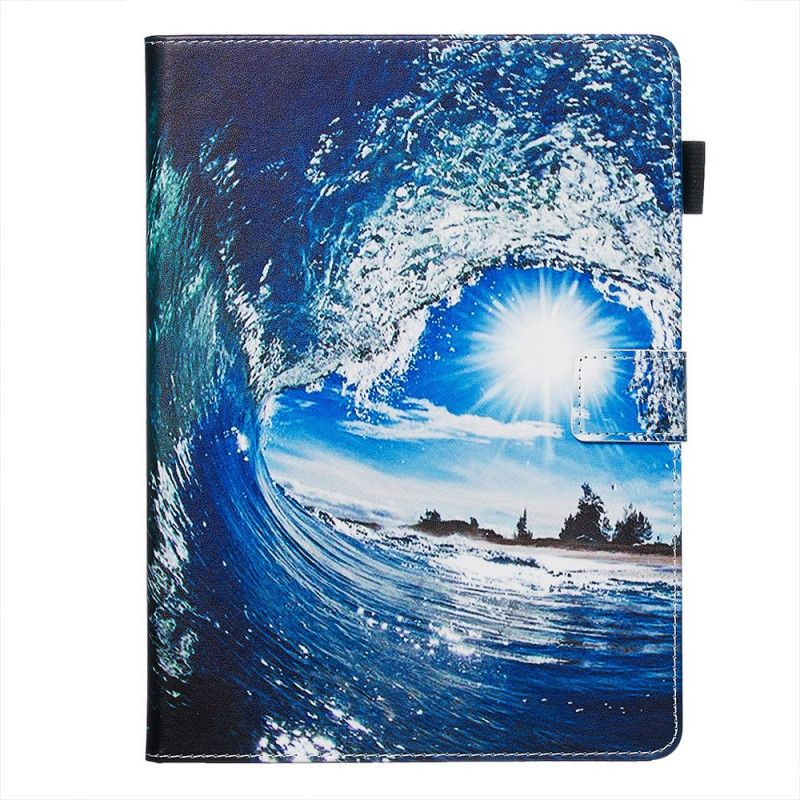 Folio Deksel Samsung Galaxy Tab S5e Bølge