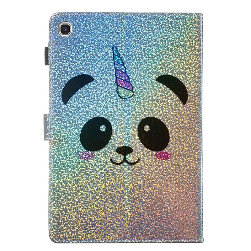 Folio Deksel Samsung Galaxy Tab S5e Glitterpanda Anti-fall