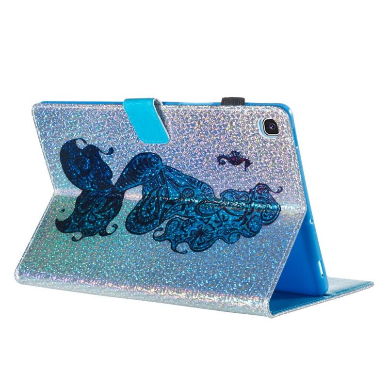 Folio Deksel Samsung Galaxy Tab S5e Havfrueglitter