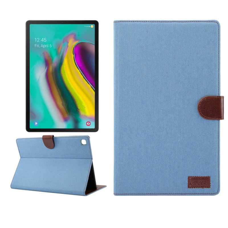 Folio Deksel Samsung Galaxy Tab S5e Svart Jeans