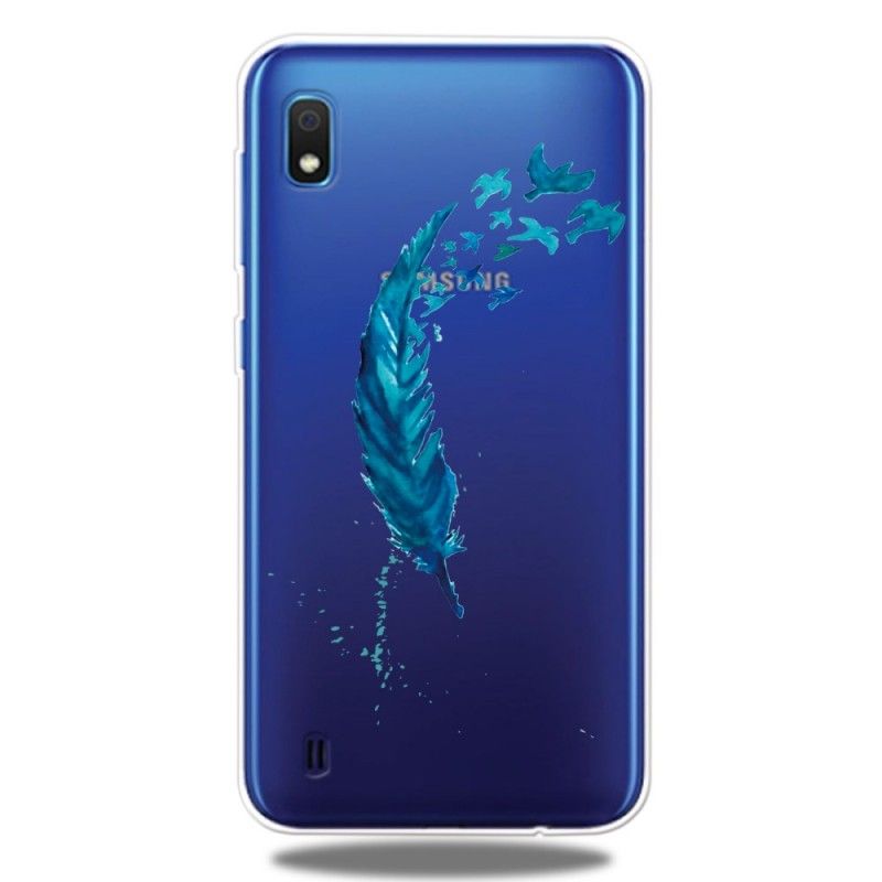 Deksel for Samsung Galaxy A10 Vakker Fjær