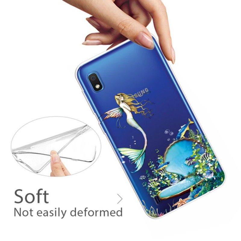 Deksel Samsung Galaxy A10 Blå Sirene Beskyttelse