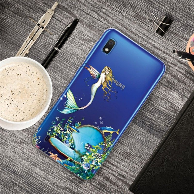 Deksel Samsung Galaxy A10 Blå Sirene Beskyttelse