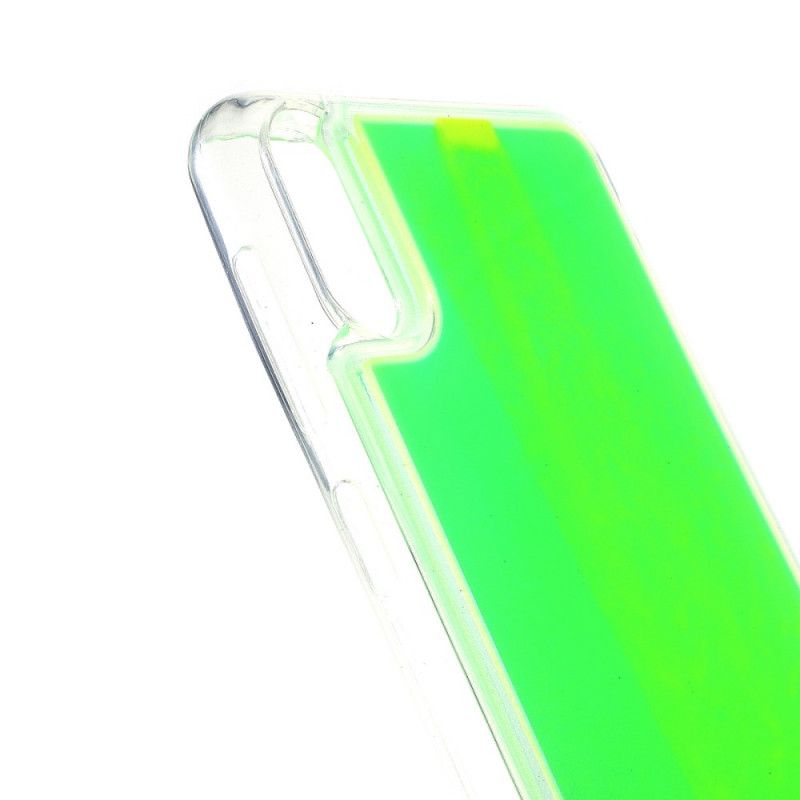 Deksel Samsung Galaxy A10 Lilla Fluorescerende Beskyttelse