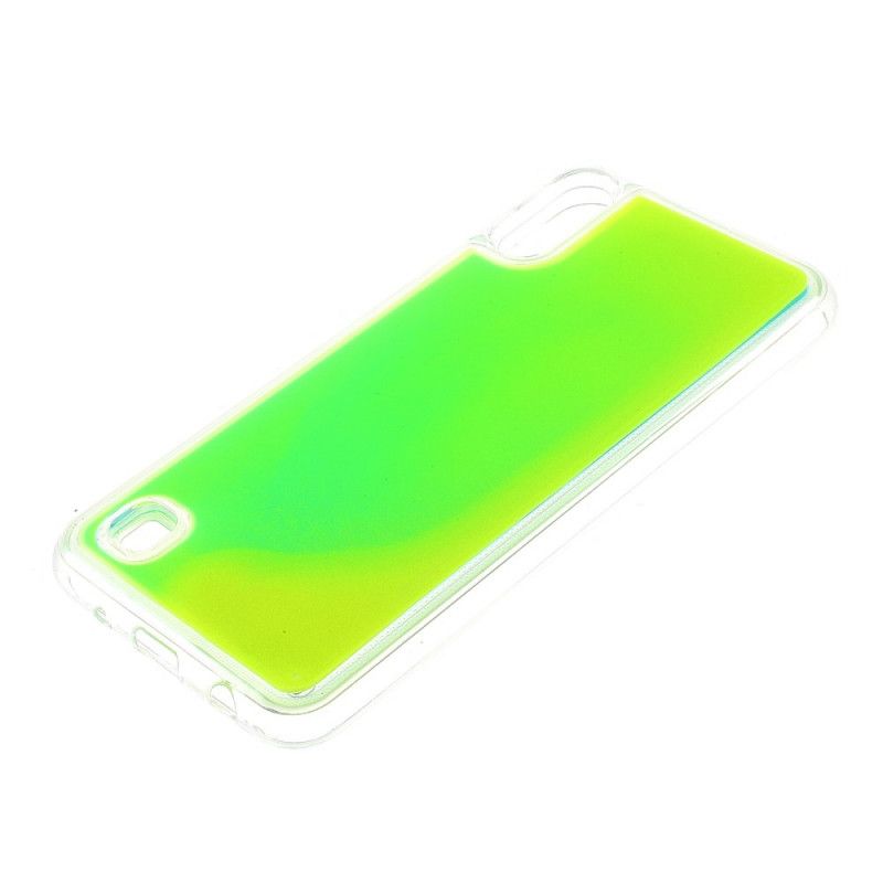 Deksel Samsung Galaxy A10 Lilla Fluorescerende Beskyttelse