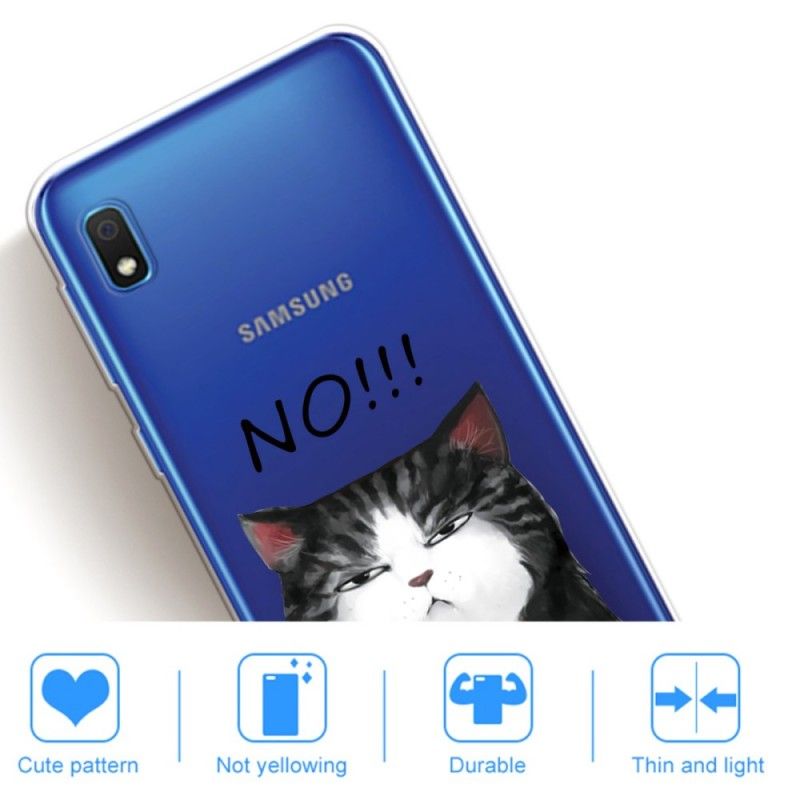 Deksel Samsung Galaxy A10 Mobildeksel Katten Som Sier Nei