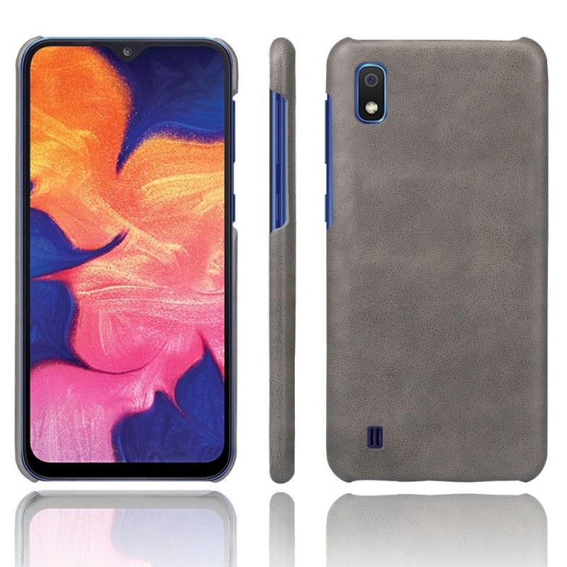 Deksel Samsung Galaxy A10 Rød Ksq Skinneffekt Anti-fall