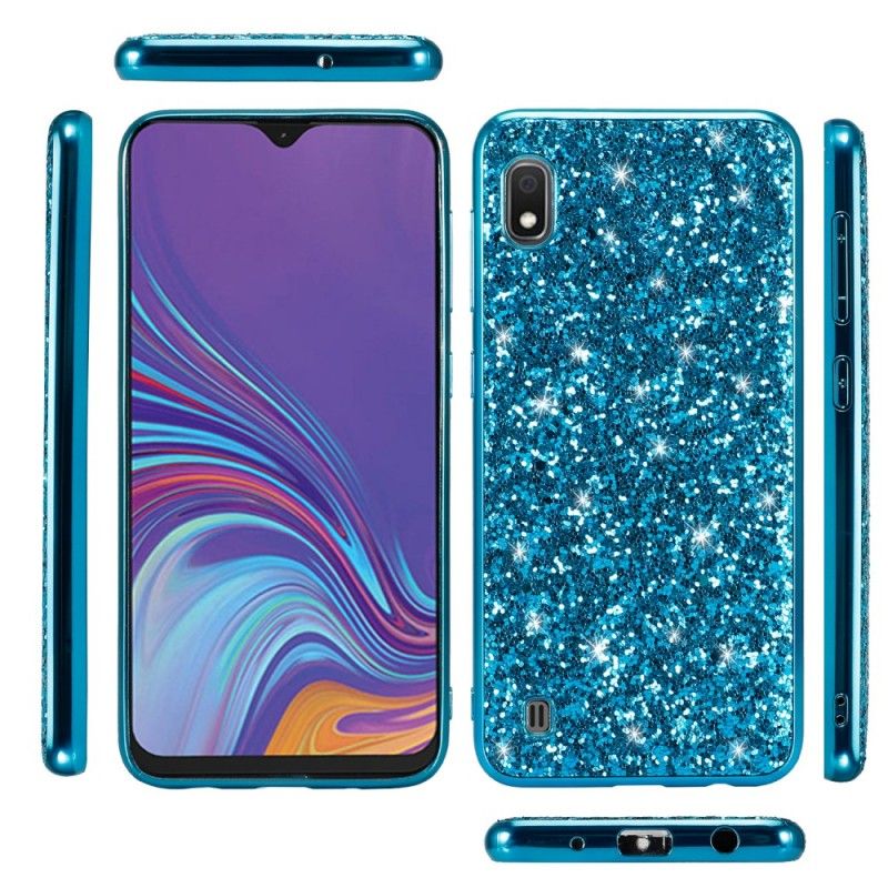 Deksel Samsung Galaxy A10 Svart Premium Glitter