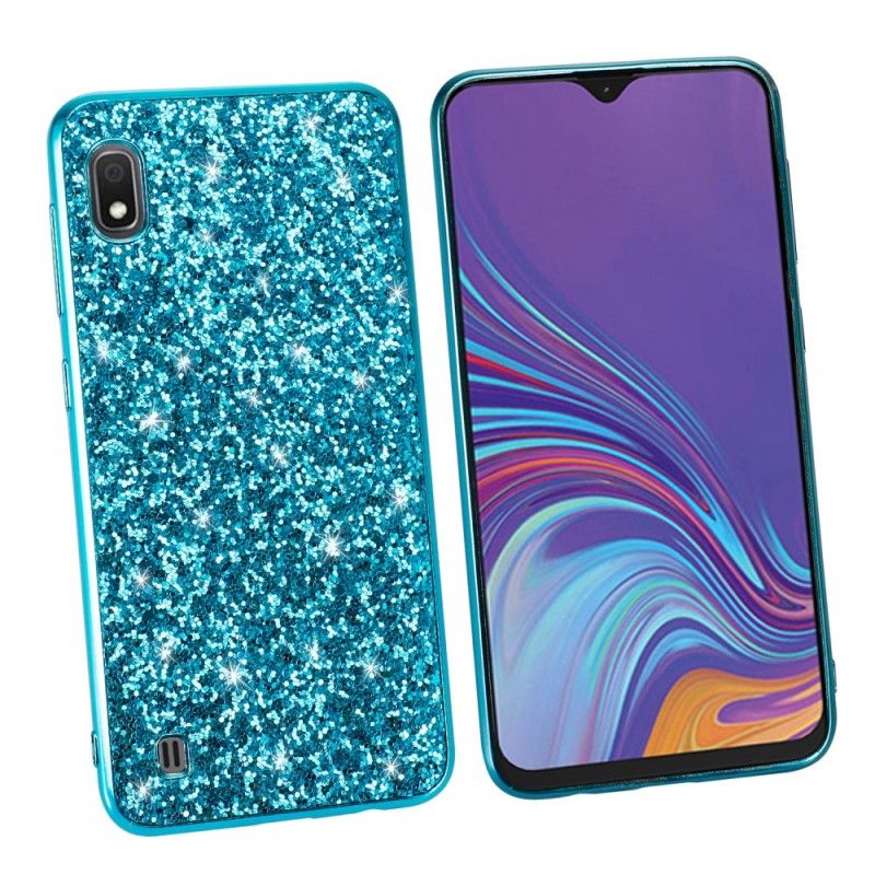 Deksel Samsung Galaxy A10 Svart Premium Glitter