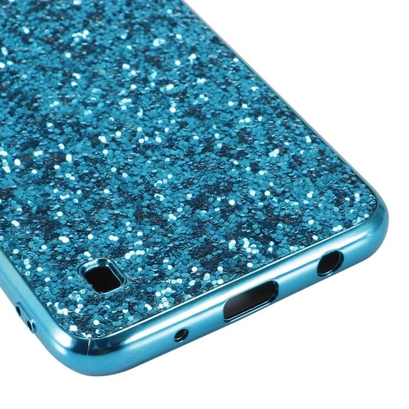 Deksel Samsung Galaxy A10 Svart Premium Glitter