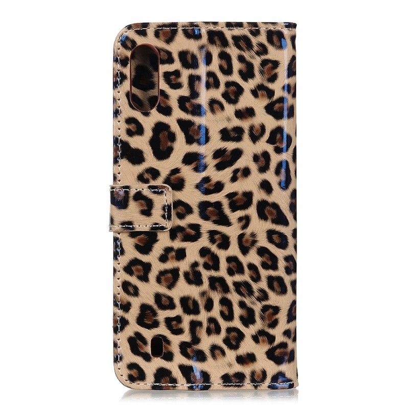 Folio Deksel Samsung Galaxy A10 Leopard Beskyttelse