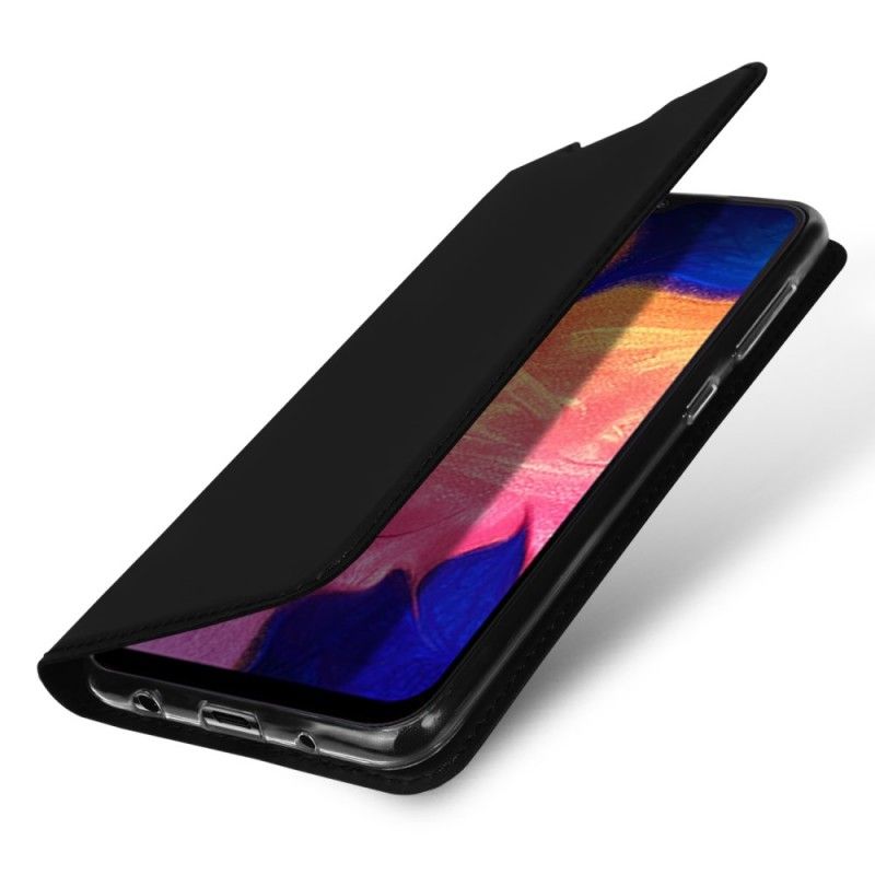 Folio Deksel Samsung Galaxy A10 Svart Pro Dux Ducis Hud