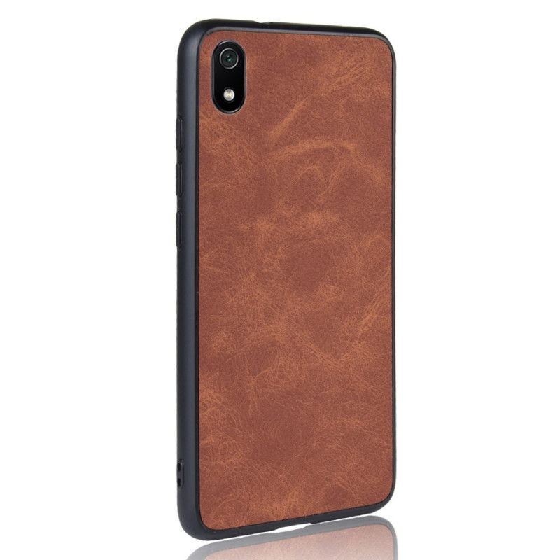 Deksel Xiaomi Redmi 7A Brun Premium Skinneffekt Anti-fall