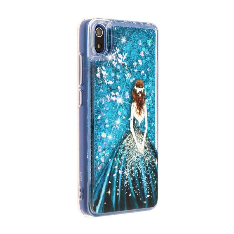 Deksel Xiaomi Redmi 7A Mobildeksel Prinsesseglitter