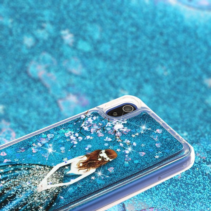 Deksel Xiaomi Redmi 7A Mobildeksel Prinsesseglitter