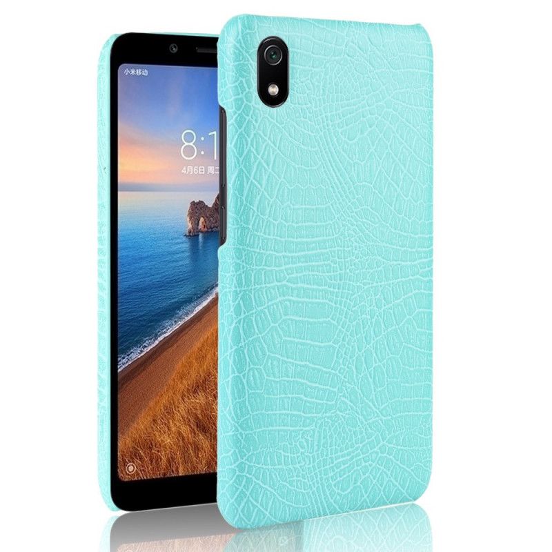 Deksel Xiaomi Redmi 7A Svart Krokodillehudstil Anti-fall