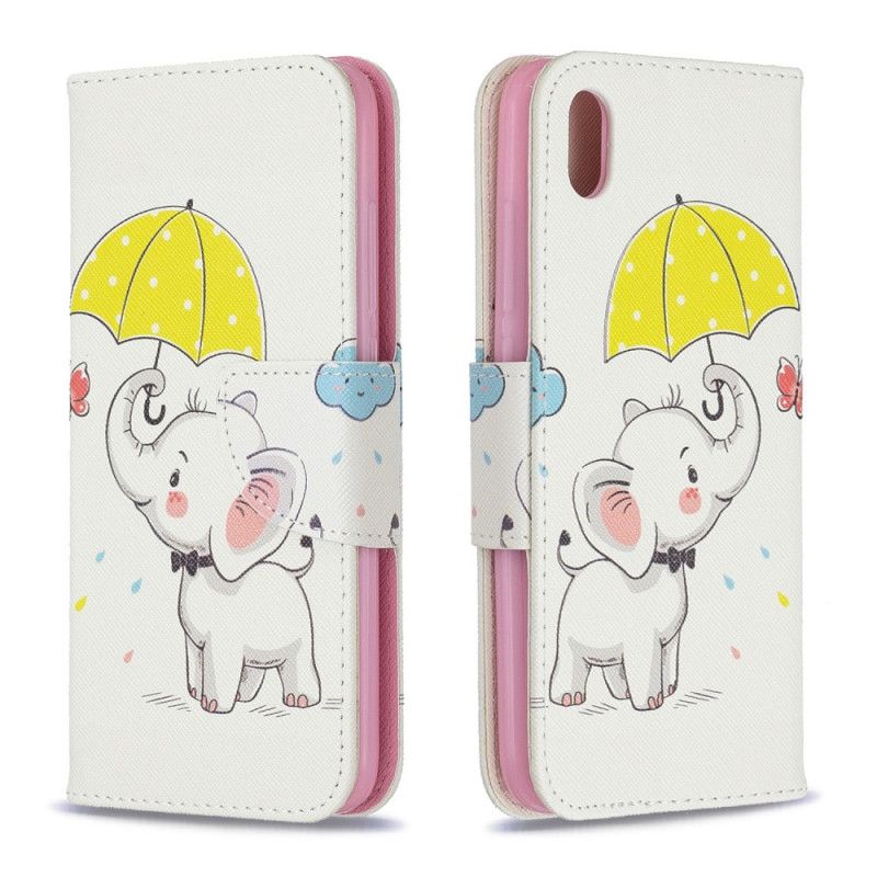 Folio Deksel Xiaomi Redmi 7A Baby Elefant Anti-fall