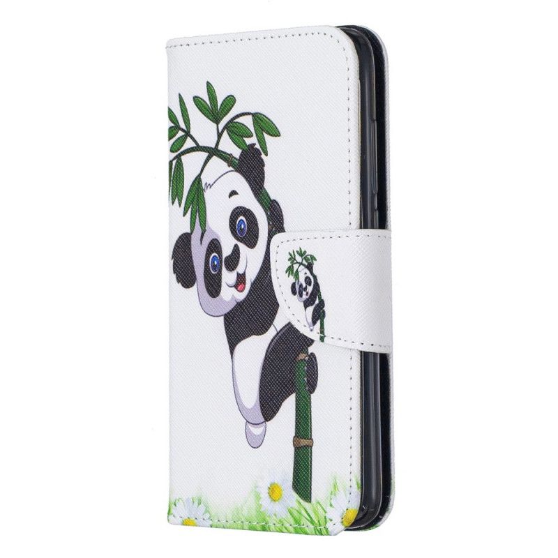 Folio Deksel Xiaomi Redmi 7A Panda På Bambus