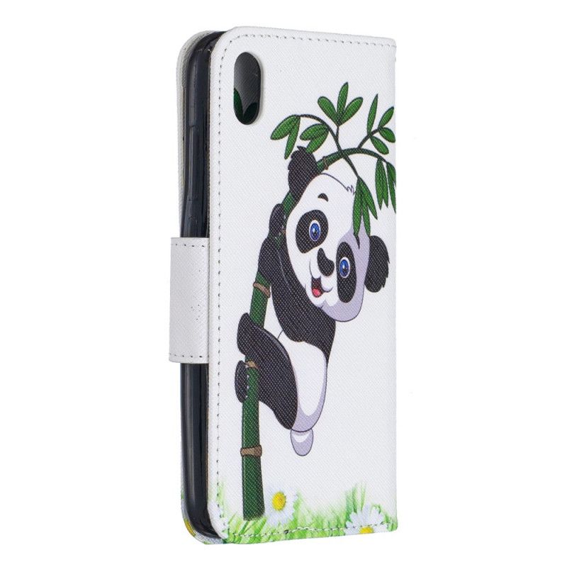 Folio Deksel Xiaomi Redmi 7A Panda På Bambus