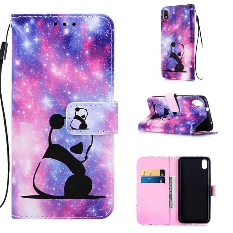 Folio Deksel Xiaomi Redmi 7A Rosa Thong Panda Musings