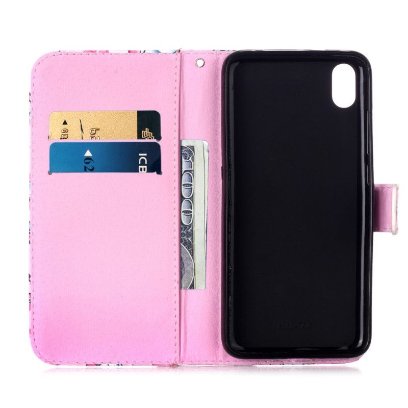 Folio Deksel Xiaomi Redmi 7A Rosa Thong Panda Musings