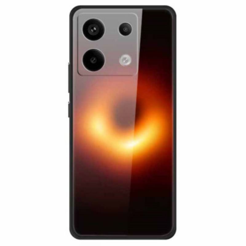 Deksel Xiaomi Redmi Note 13 Pro 5g Sort Hull Herdet Glass