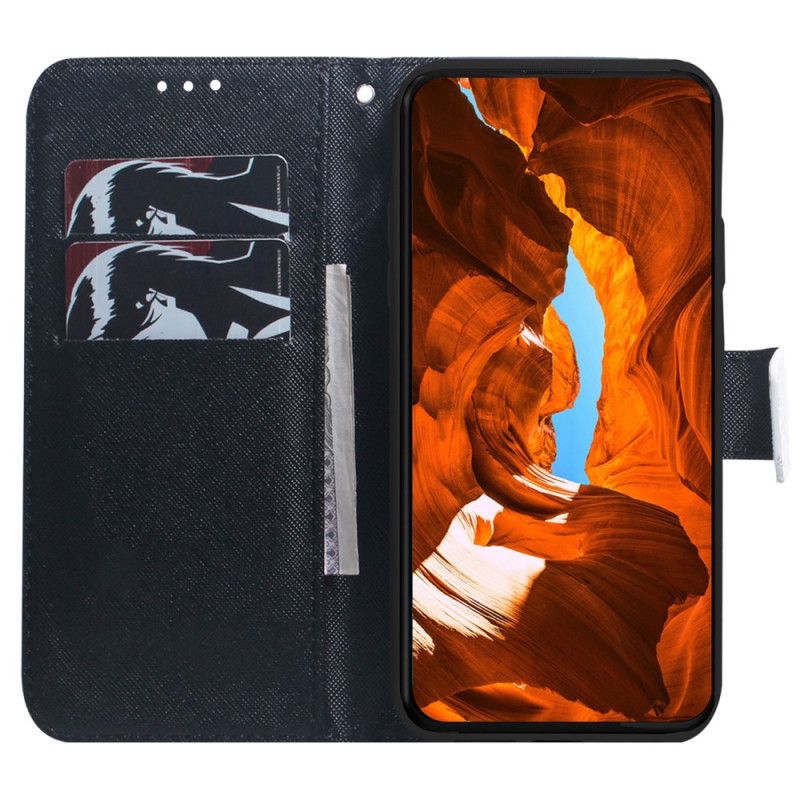 Folio Deksel Xiaomi Redmi Note 13 Pro 5g Panda Beskyttelse Deksel