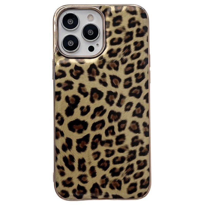 Deksel Til iPhone 14 Pro Leopard