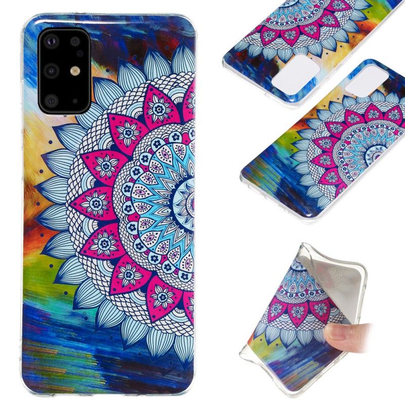 Deksel Samsung Galaxy S20 Plus / S20 Plus 5G Fluorescerende Mandala