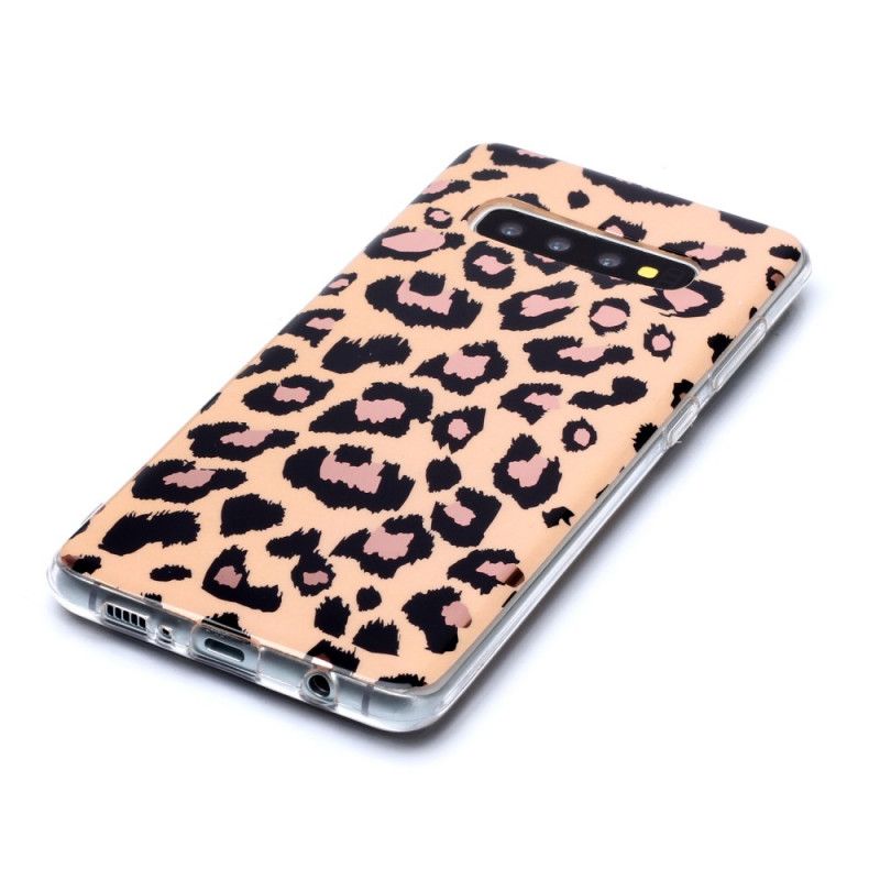 Deksel Samsung Galaxy S20 Plus / S20 Plus 5G Marmor I Leopardstil