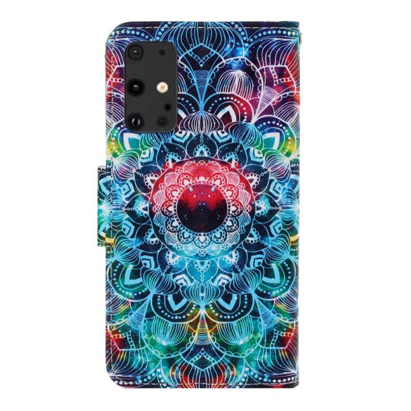 Folio Deksel for Samsung Galaxy S20 Plus / S20 Plus 5G Prangende Mandala Med Tanga