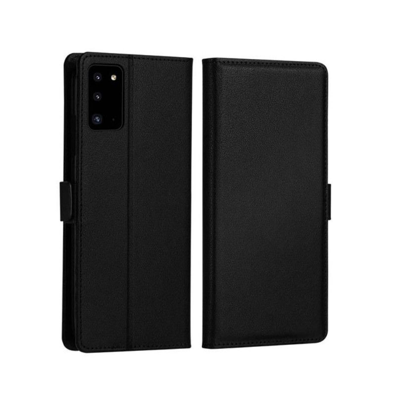 Folio Deksel for Samsung Galaxy S20 Plus / S20 Plus 5G Svart Dzgogo